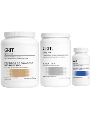 GRIT | Legacy Stack (Colágeno + Creatina + Magnesio)